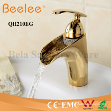 Gold Plated Bathroom Sink Basin Faucet